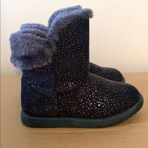 Roebuck & Co. Girls' Mandy Cozy Boot - Navy sz.13